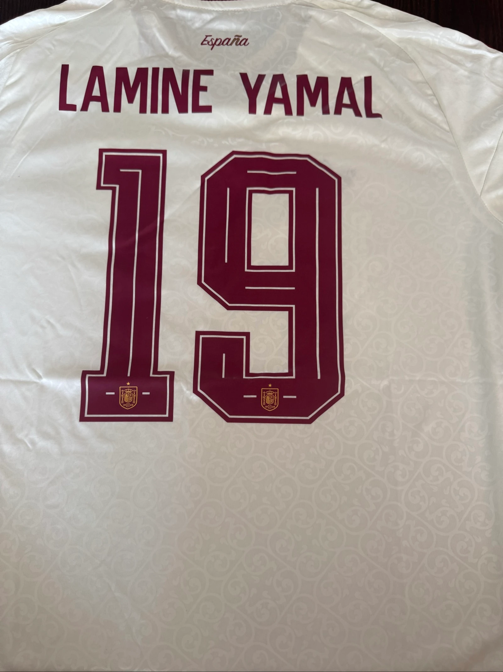 Camiseta España Adidas Original Lamine Yamal 19 Talla M NUEVA con etiqueta – photo 4